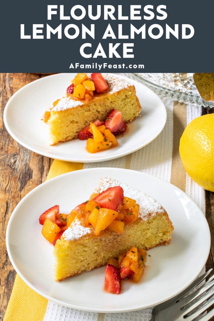 Flourless Lemon Almond Cake - A Family Feast