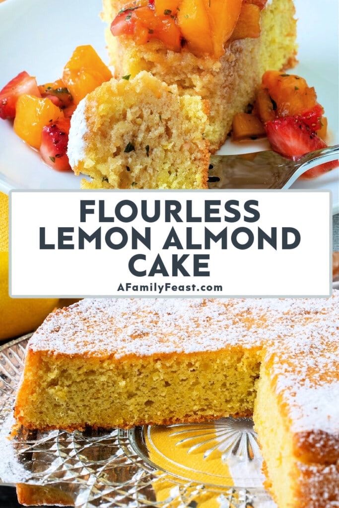 Flourless Lemon Almond Cake - A Family Feast