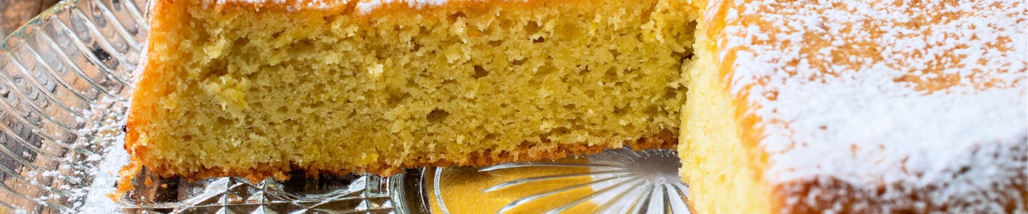 Flourless Lemon Almond Cake - A Family Feast