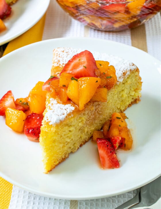 Flourless Lemon Almond Cake - A Family Feast