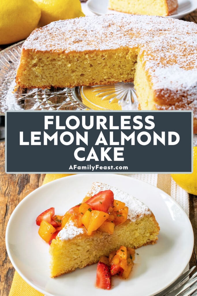 Flourless Lemon Almond Cake - A Family Feast