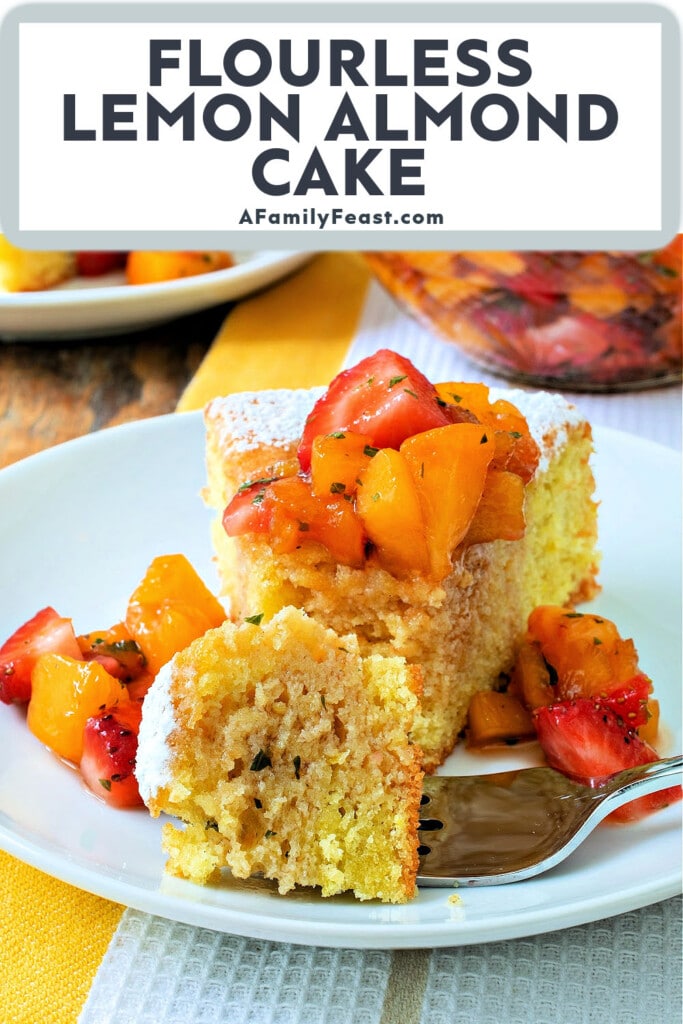 Flourless Lemon Almond Cake - A Family Feast