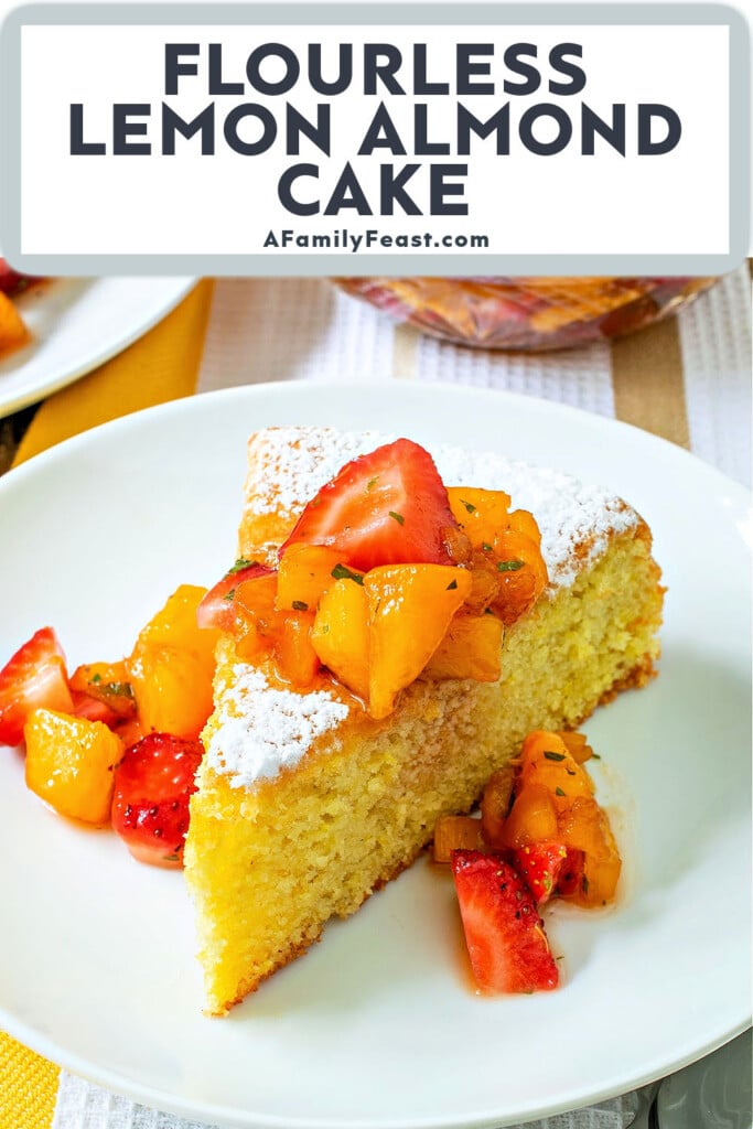 Flourless Lemon Almond Cake - A Family Feast