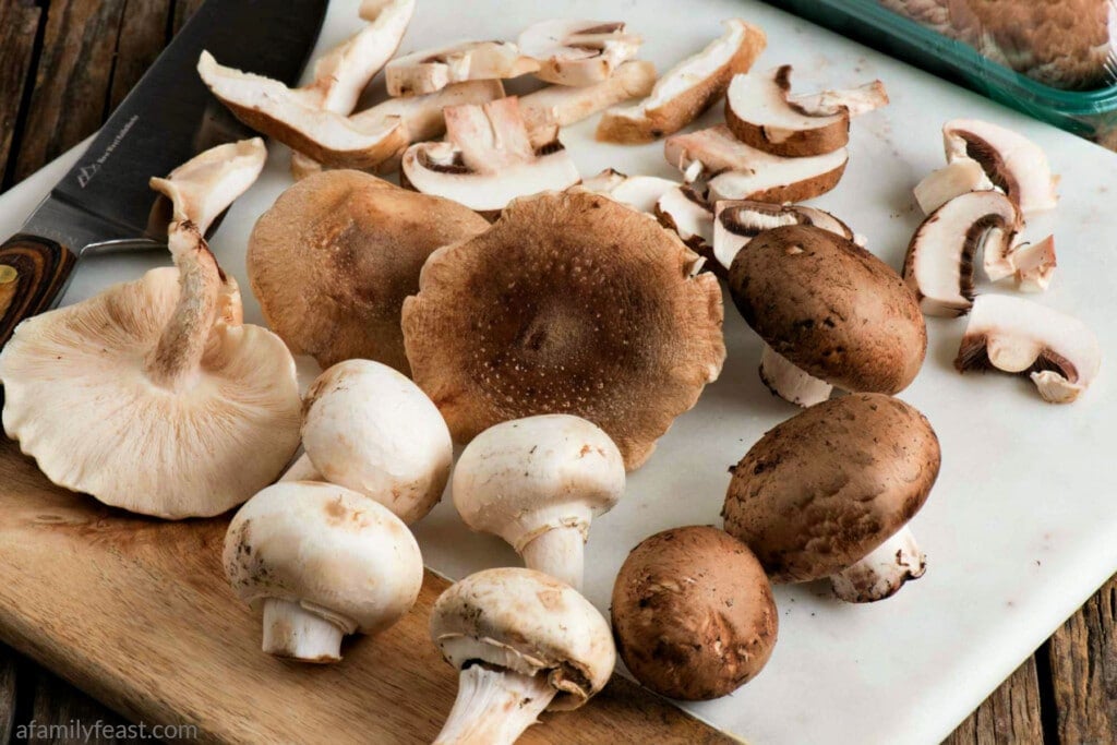 Mushroom Ragout - A Family Feast