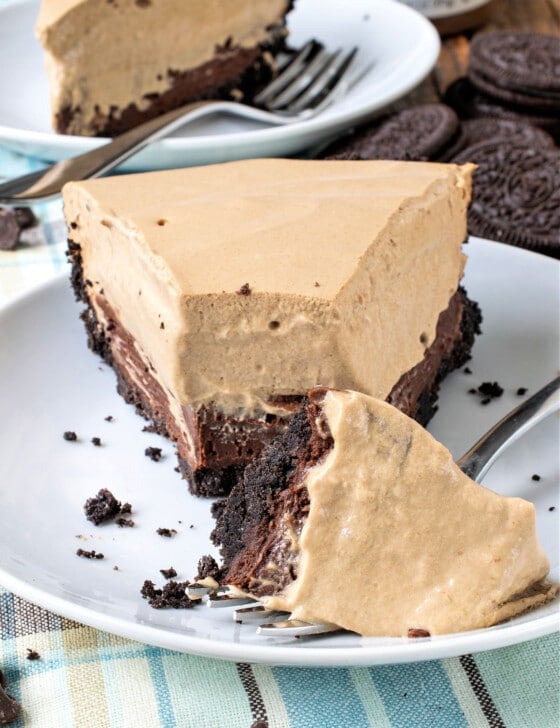 Espresso Black Bottom Pie - A Family Feast