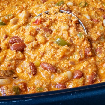 Slow Cooker Buffalo Chicken Chili - A Family Feast