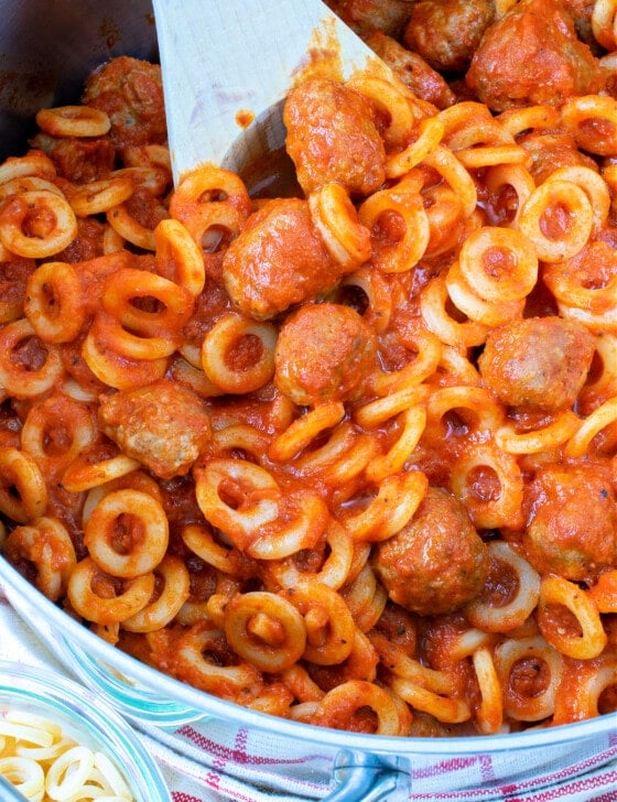 Homemade Spaghetti-Os with Meatballs - A Family Feast