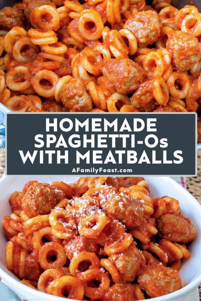 Homemade Spaghetti-Os with Meatballs - A Family Feast