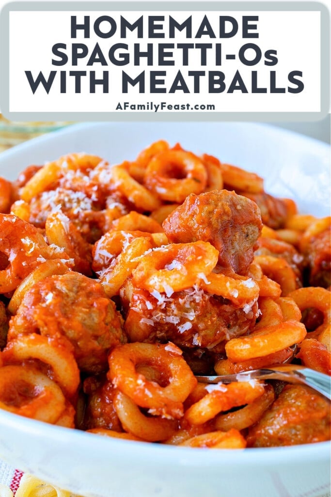 Homemade Spaghetti-Os with Meatballs - A Family Feast
