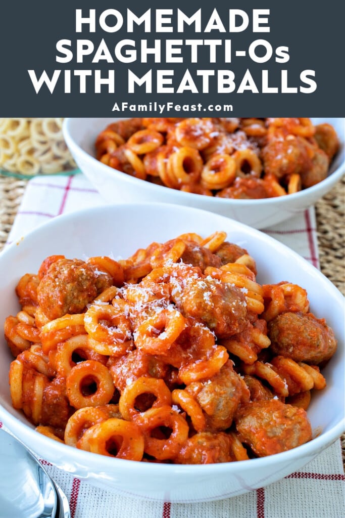 Homemade Spaghetti-Os with Meatballs - A Family Feast