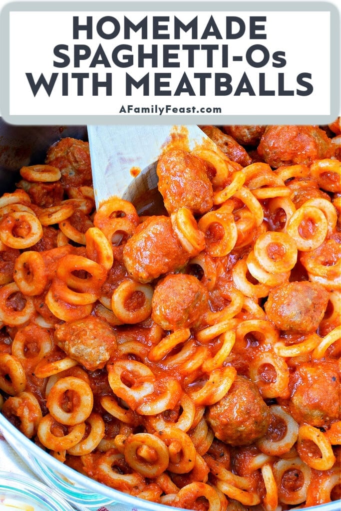 Homemade Spaghetti-Os with Meatballs - A Family Feast