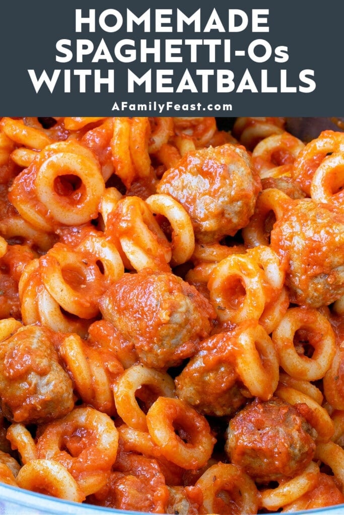 Homemade Spaghetti-Os with Meatballs - A Family Feast
