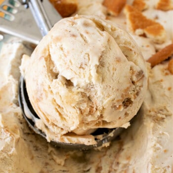 No-Churn Banana Pudding Ice Cream - A Family Feast