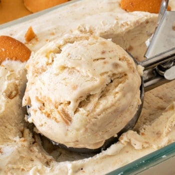 No-Churn Banana Pudding Ice Cream - A Family Feast