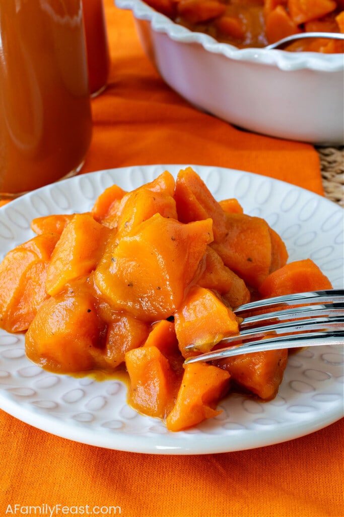 Fresh Carrots with Carrot Juice and Cider Glaze - A Family Feast
