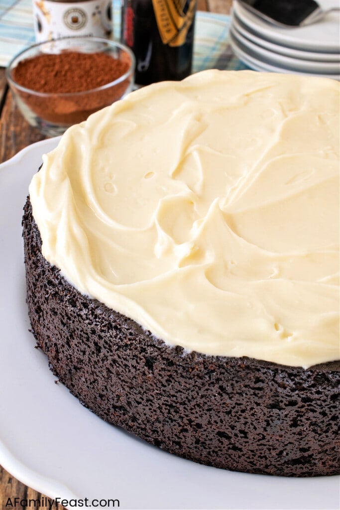 Guinness Chocolate Cake - A Family Feast