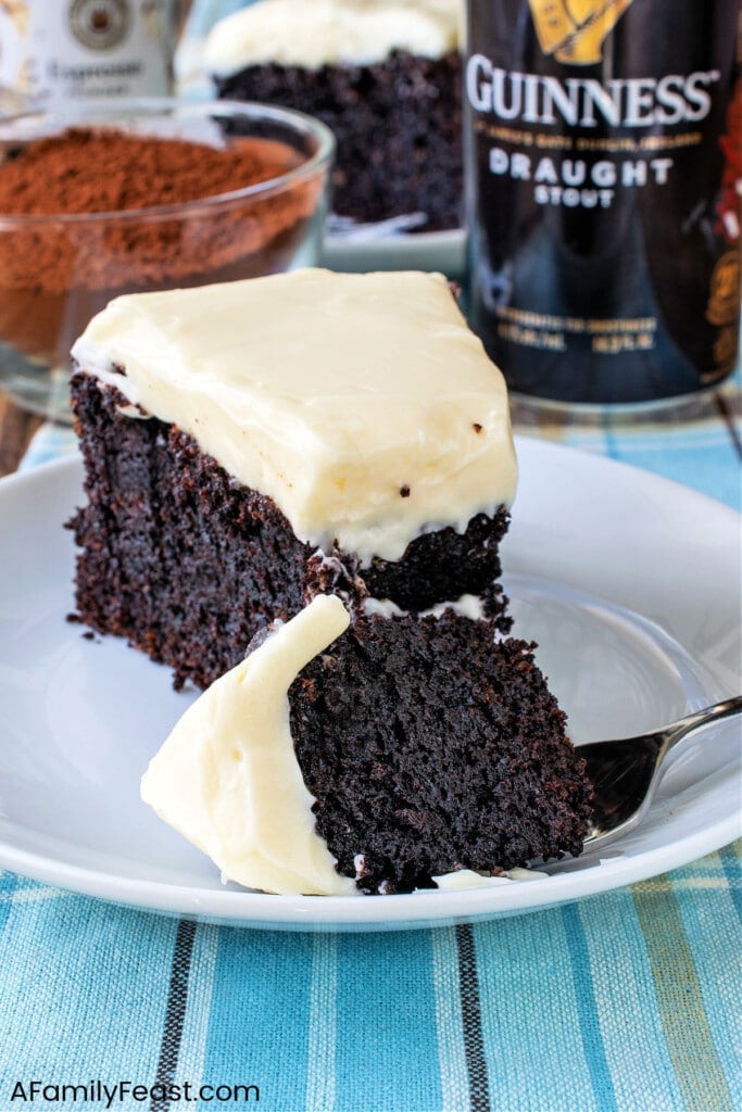 Guinness Chocolate Cake - A Family Feast