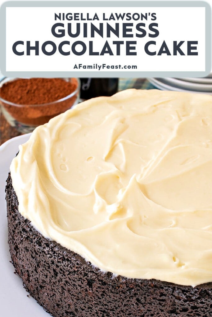 Guinness Chocolate Cake - A Family Feast