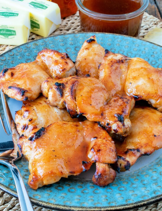 Honey Butter Chicken Thighs - A Family Feast