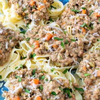 White Bolognese - A Family Feast