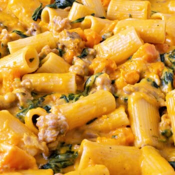 Butternut Squash and Sausage Pasta - A Family Feast