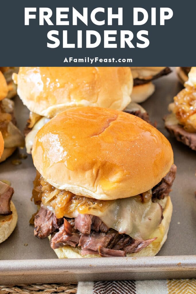 फ़्रेंच डिप स्लाइडर - एक पारिवारिक दावत