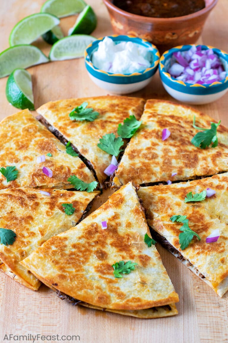 Quesabirria Quesadillas - A Family Feast