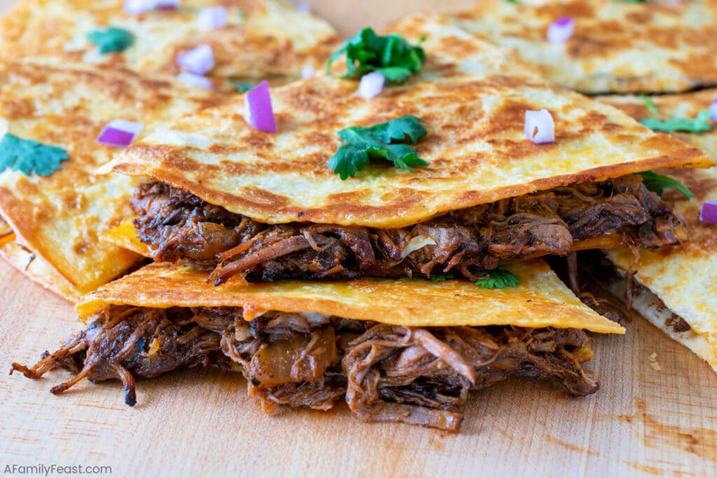 Quesabirria Quesadillas - A Family Feast