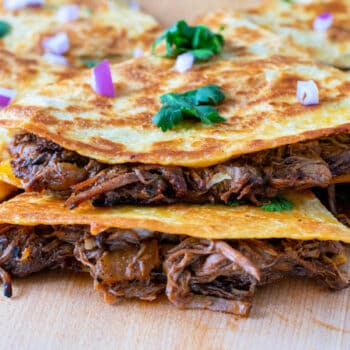 Quesabirria Quesadillas - A Family Feast