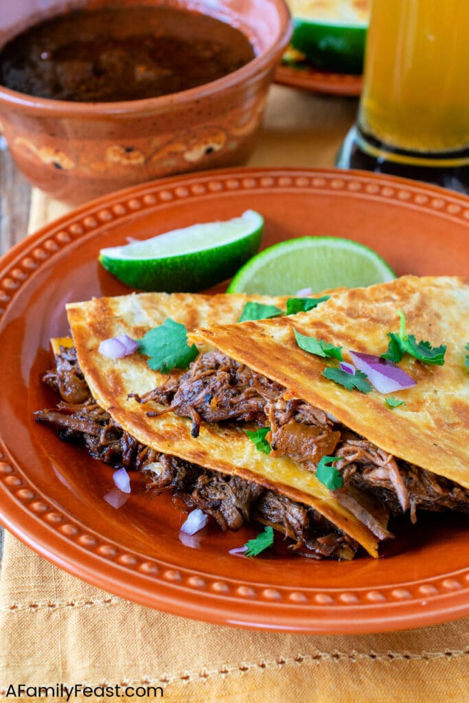 Quesabirria Quesadillas - A Family Feast