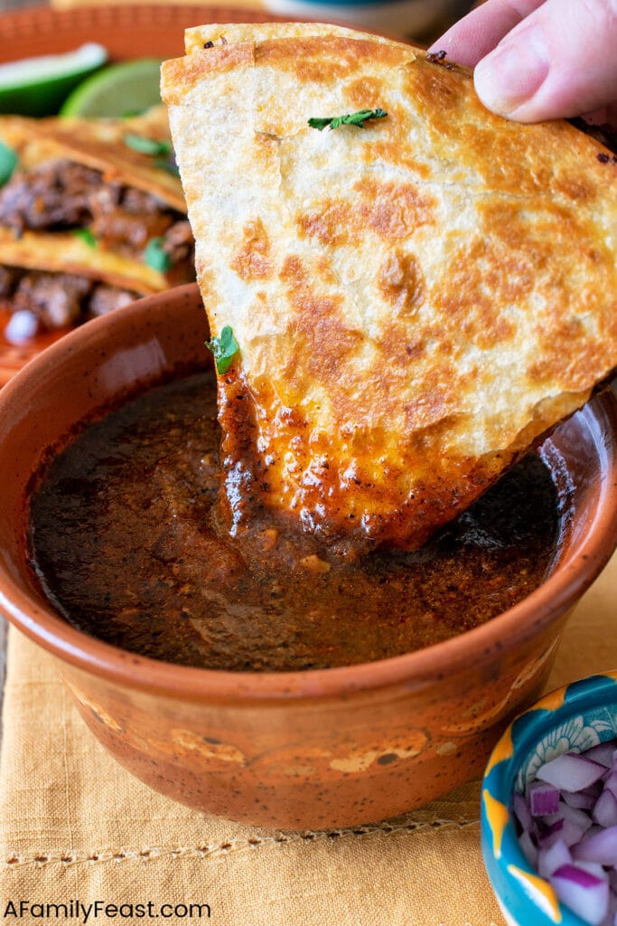 Quesabirria Quesadillas - A Family Feast