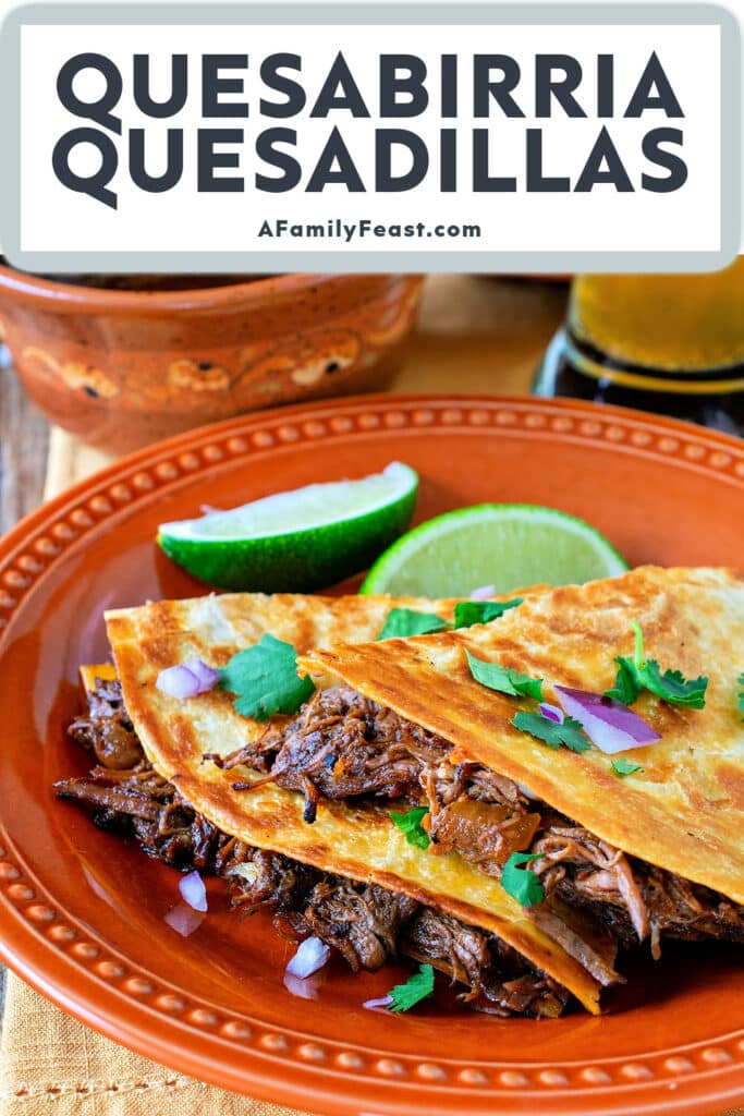 Quesabirria Quesadillas - A Family Feast