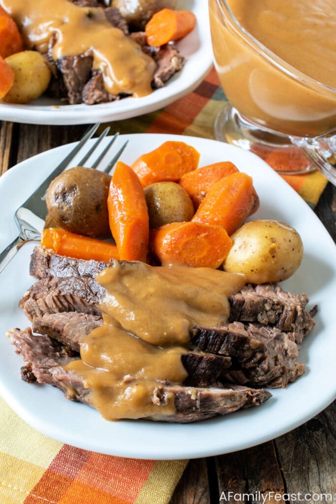Slow Cooker Chuck Roast - A Family Feast