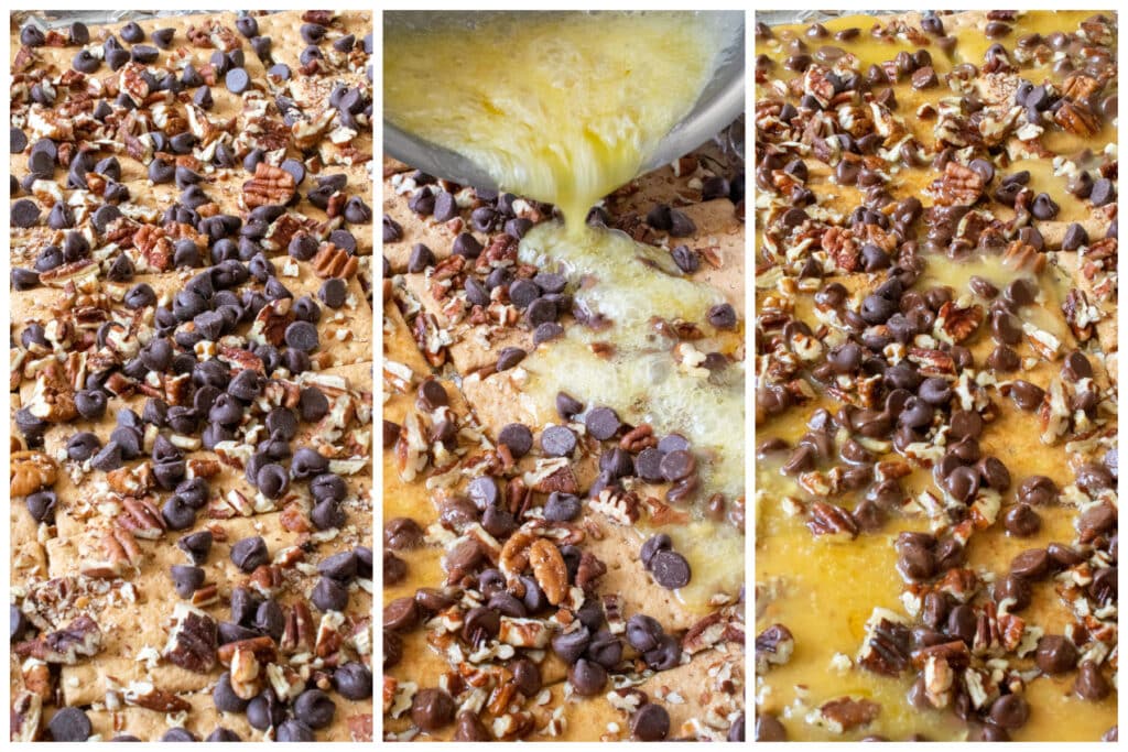 Chocolate Chip Pecan Graham Cracker Pralines - A Family Feast