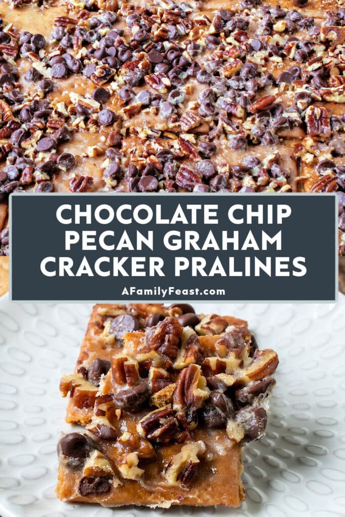 Chocolate Chip Pecan Graham Cracker Pralines - A Family Feast