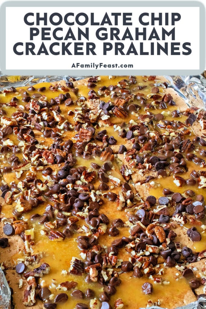 Chocolate Chip Pecan Graham Cracker Pralines - A Family Feast