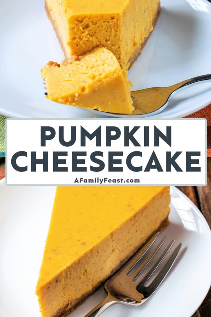 Pumpkin Cheesecake - A Family Feast