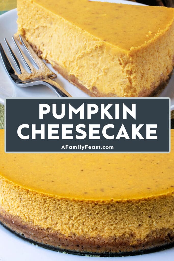 Pumpkin Cheesecake - A Family Feast