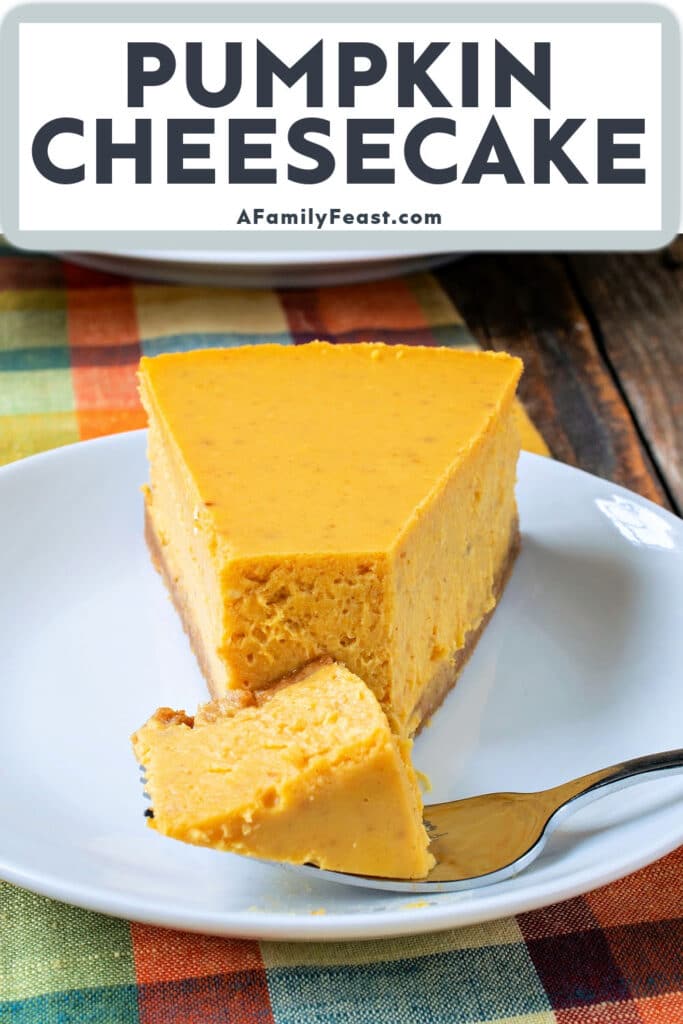 Pumpkin Cheesecake - A Family Feast