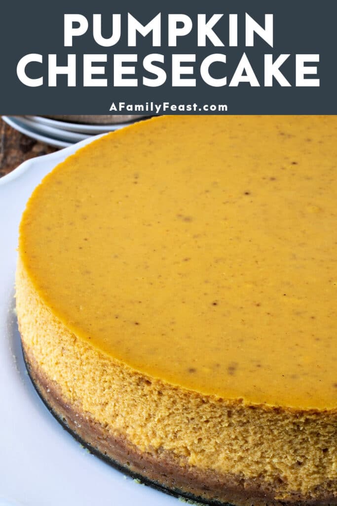 Pumpkin Cheesecake - A Family Feast