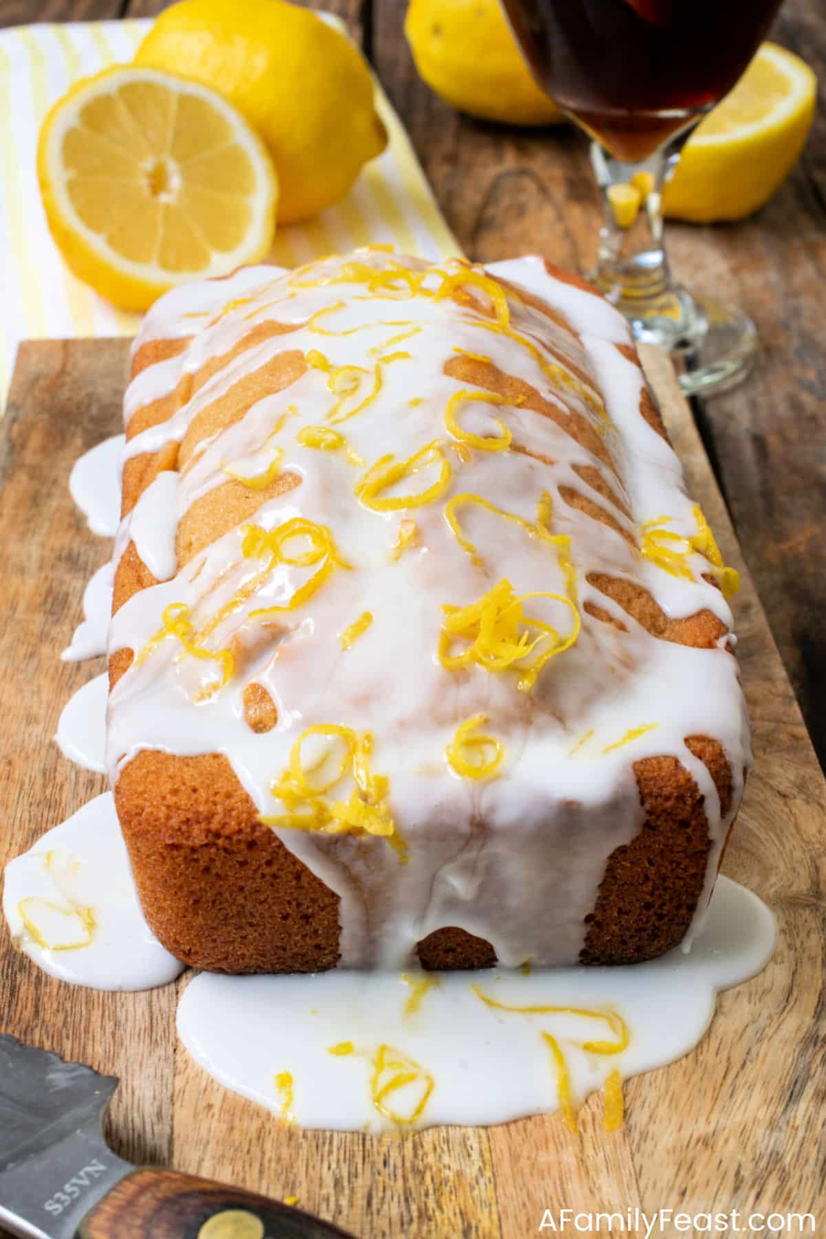 Lemon Iced Tea Loaf - A Family Feast