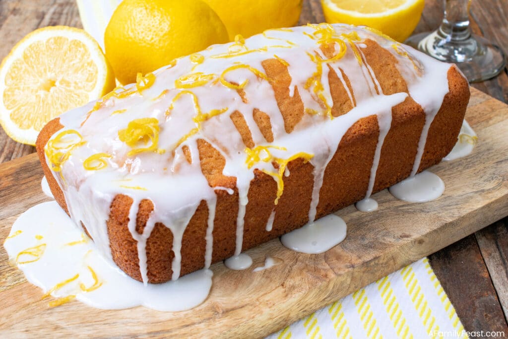 Lemon Iced Tea Loaf - A Family Feast