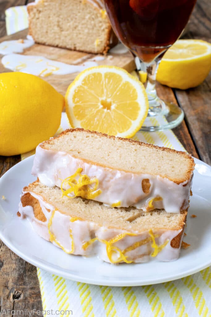 Lemon Iced Tea Loaf - A Family Feast
