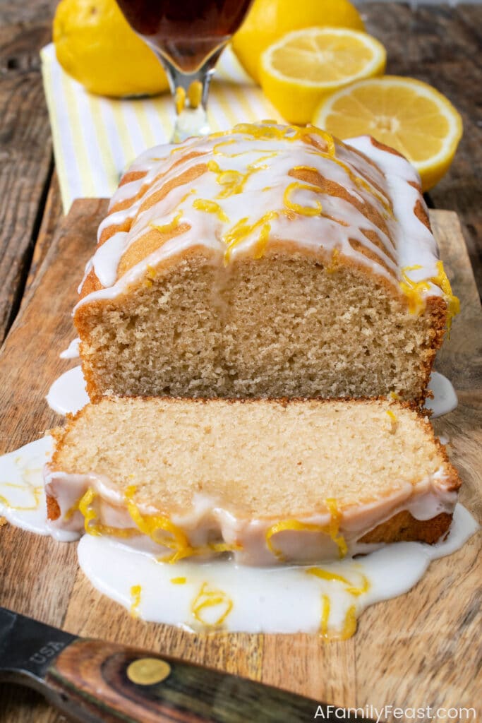 Lemon Iced Tea Loaf - A Family Feast