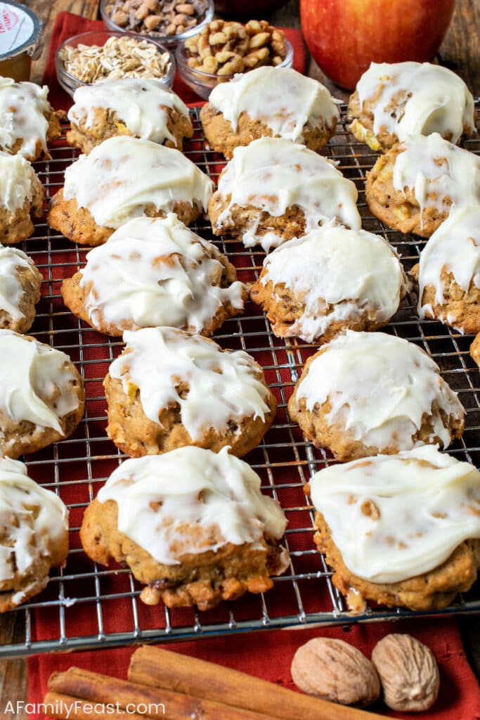 Apple Dapple Cookies - A Family Feast