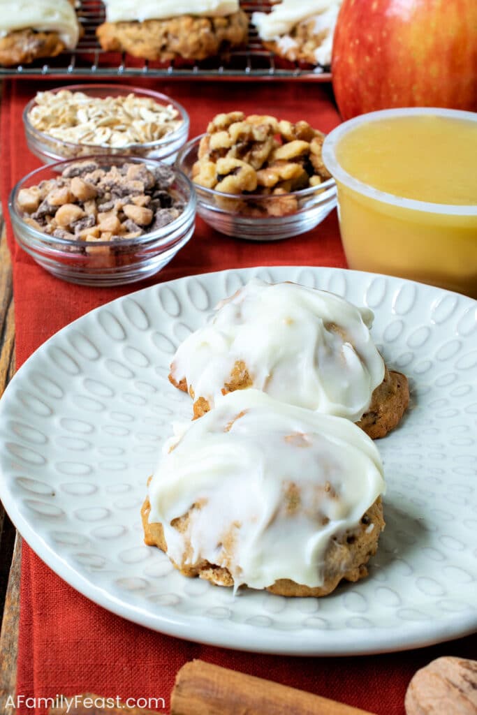 Apple Dapple Cookies - A Family Feast