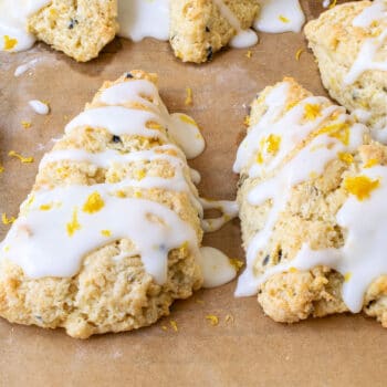 Lemon Lavender Scones - A Family Feast