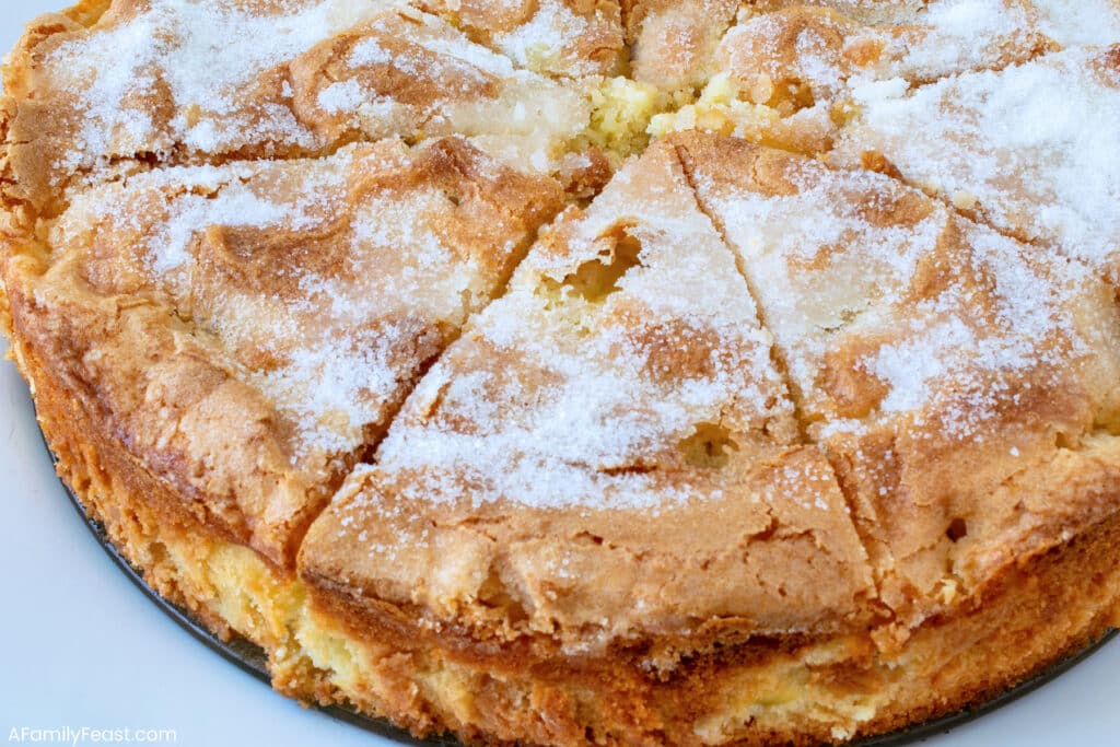 Sour Cream Apple Cake - A Family Feast