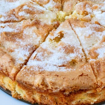 Sour Cream Apple Cake - A Family Feast