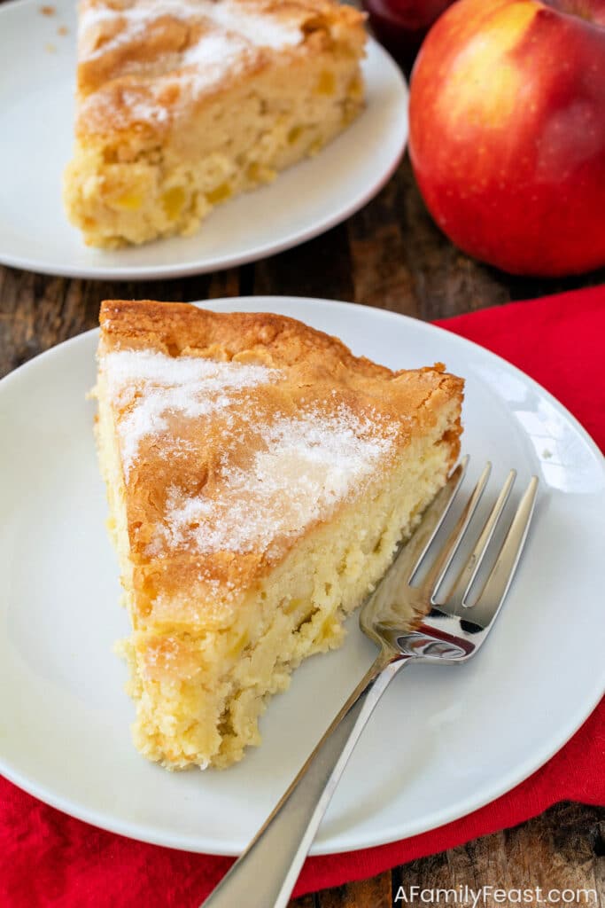 Sour Cream Apple Cake - A Family Feast